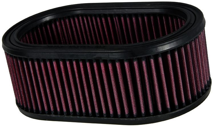 K&N Custom Air Filter - 8-7/8" X 5-1/4", 3-1/4"H, OVAL - Klik om te sluiten