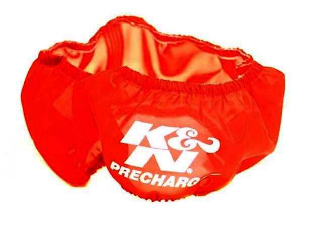 K&N Air Filter Wrap - PRECHARGER WRAP,RED.,CUSTOM - Klik om te sluiten