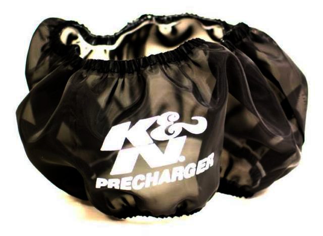 K&N Air Filter Wrap - PRECHARGER WRAP,BLK.,CUSTOM - Klik om te sluiten