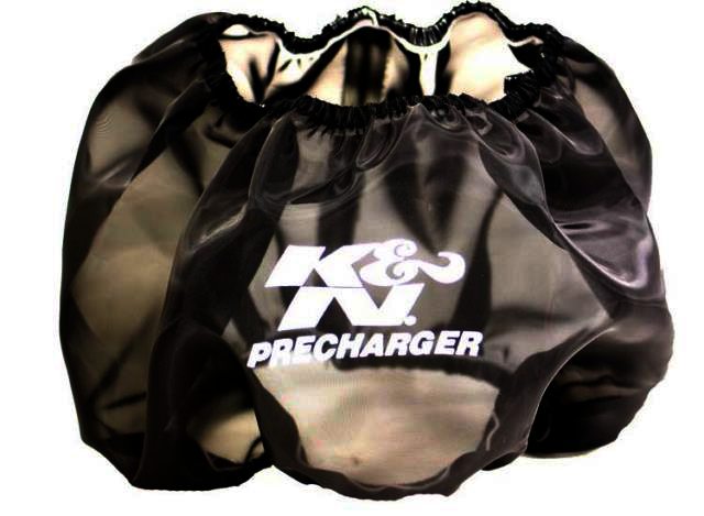 K&N Air Filter Wrap - PRECHARGER WRAP,BLK.,CUSTOM - Klik om te sluiten