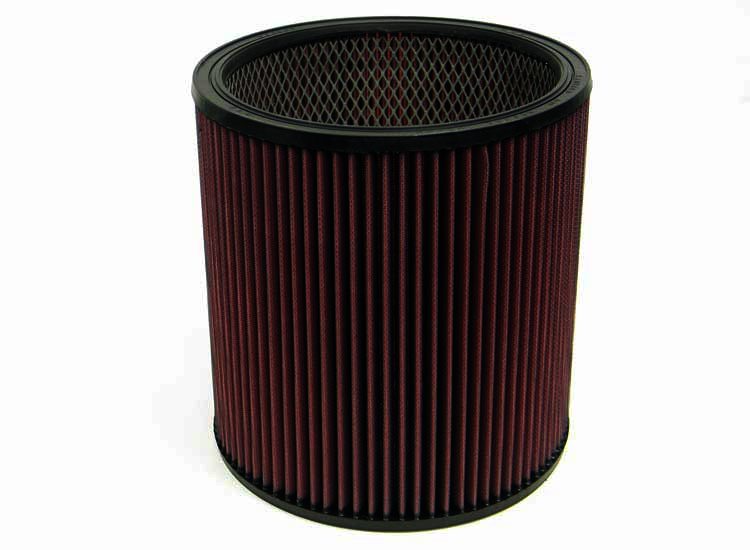 K&N Custom Air Filter - 9"OD,7-1/2"ID,9"H; W/INNER WIRE - Klik om te sluiten