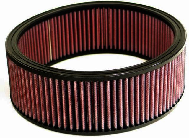 K&N Custom Air Filter - 9-5/8"OD,8-3/8"ID,3-1/4"H - Klik om te sluiten