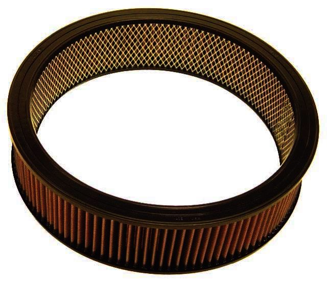 K&N Custom Air Filter - 14"OD,12"ID,3-1/2"H; W/ WIRE - Klik om te sluiten