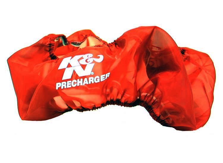 K&N Air Filter Wrap - PRECHARGER WRAP,RED.,CUSTOM - Klik om te sluiten