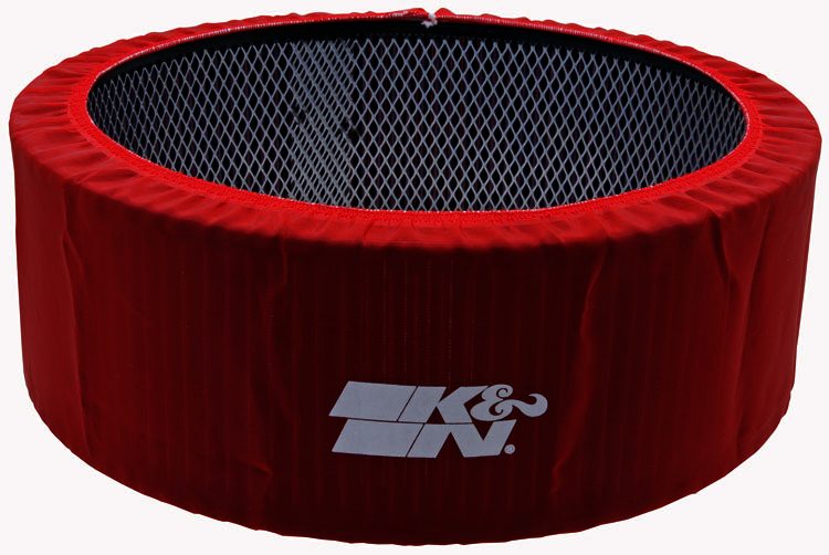 K&N Air Filter Wrap - PRECHARGER WRAP,RED.,CUSTOM - Klik om te sluiten