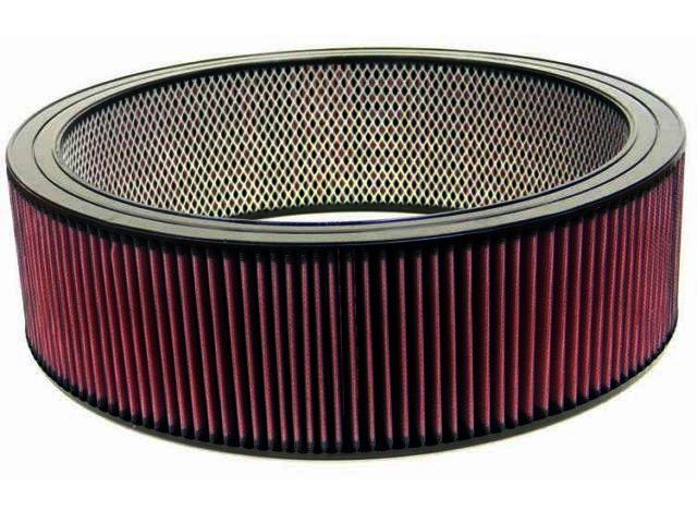 K&N Custom Air Filter - 17"OD, 14-1/2"ID, 5"H - Klik om te sluiten