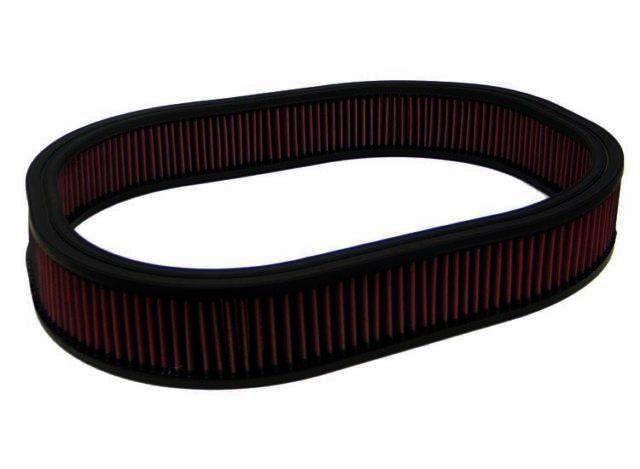 K&N Custom Air Filter - 19-3/4" X 15-3/4",3"H,OVAL - Klik om te sluiten