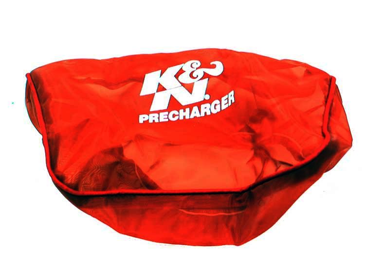 K&N Air Filter Wrap - PRECHARGER WRAP,RED.,CUSTOM - Klik om te sluiten