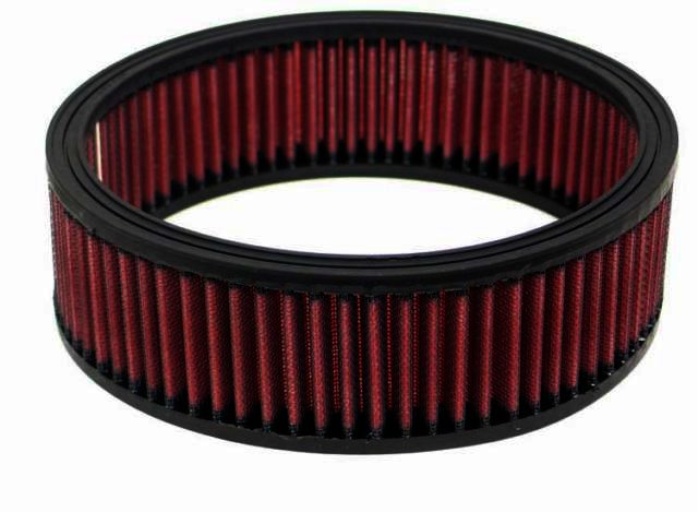 K&N Custom Air Filter - 63-MM LARGE OVAL BOLT-ON UNIT ELEMENT - Klik om te sluiten