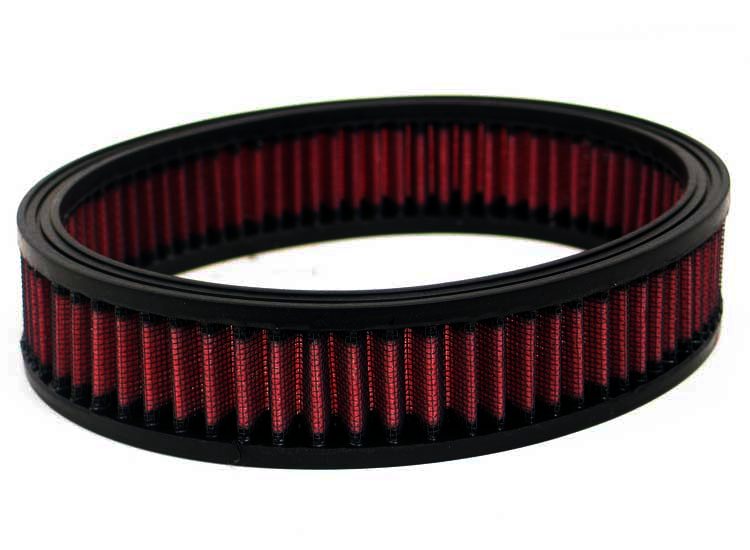 K&N Custom Air Filter - 45-MM LARGE OVAL BOLT-ON UNIT ELEMENT - Klik om te sluiten