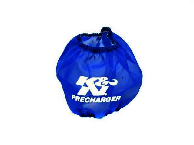 K&N Air Filter Wrap - PRECHARGER WRAP, BLU, KAWASAKI - Klik om te sluiten