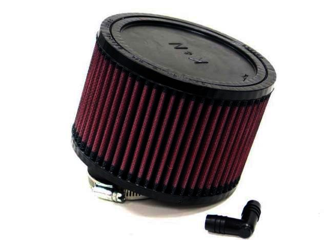 K&N Universal Rubber Filter - 2-1/16"O/S FLG, 6"OD, 4"H; RU TP,V - Klik om te sluiten