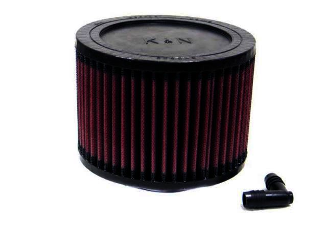 K&N Universal Rubber Filter - 2-1/16"FLG, 5-1/2"OD, 4"H - Klik om te sluiten