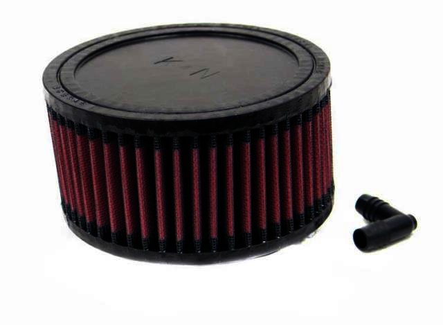 K&N Universal Rubber Filter - 2-9/16"O/S FLG, 6"OD, 3"H; RU TP,V - Klik om te sluiten