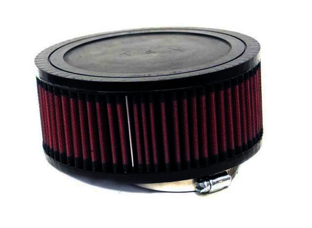 K&N Universal Rubber Filter - 3" FLG O/S, 7"OD, 3"H, 1/2" VENT - Klik om te sluiten