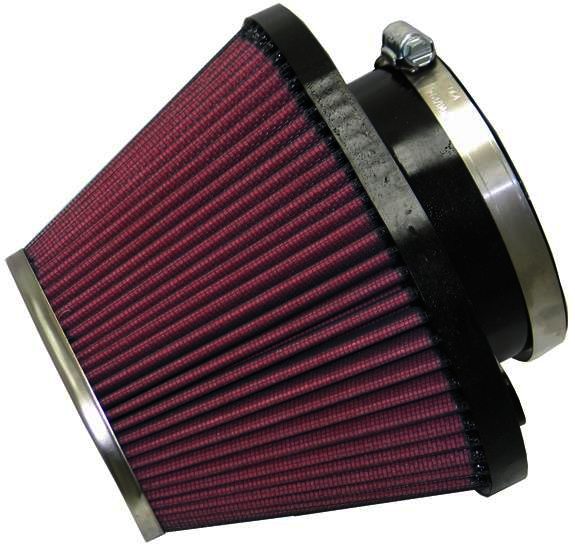 K&N Universal Chrome Filter - 99.5MM FLG, 191MM B OD, 113MM T OD - Klik om te sluiten