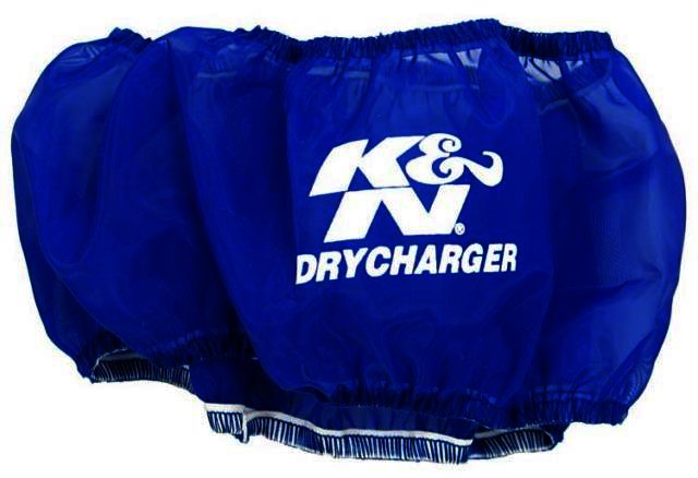 K&N Air Filter Wrap - DRYCHARGER WRAP; 57-3028, 57-3029, BLUE - Klik om te sluiten