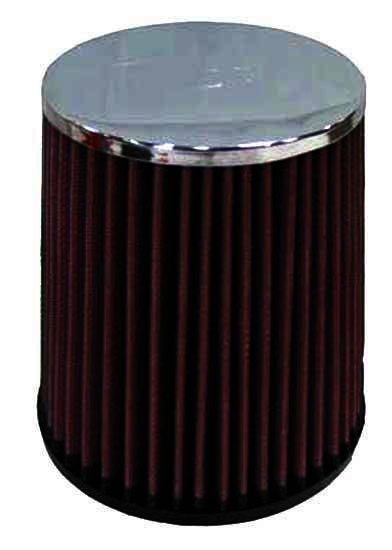 K&N Universal Chrome Filter - 2-1/2"FLG, 5-1/2"B, 4-1/2"T, 6"H - Klik om te sluiten