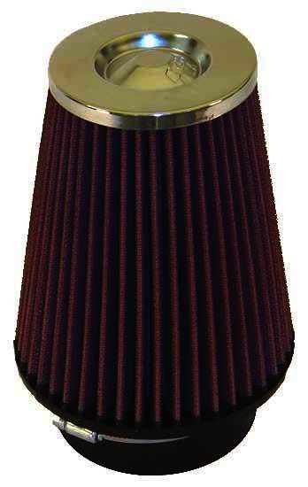 K&N Universal Chrome Filter - 4"FLG, 6"B, 4"T, 7"H - Klik om te sluiten