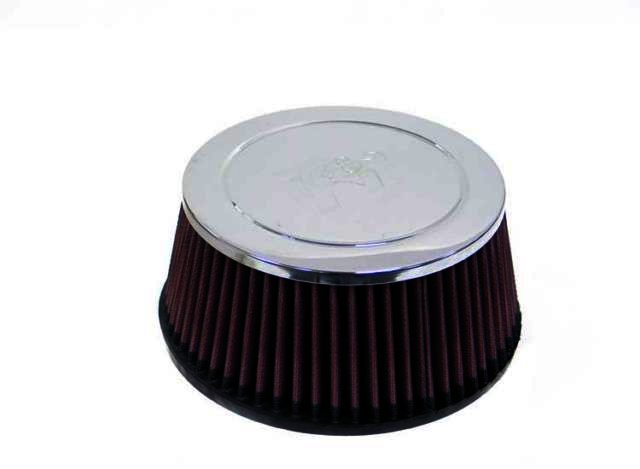 K&N Universal Chrome Filter - 2-3/4"FLG, 6-3/4"B, 5-7/8"T, 3-1/4 - Klik om te sluiten