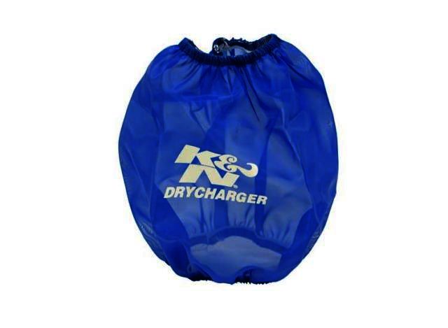 K&N Air Filter Wrap - DRYCHARGER WRAP, BLUE, CUSTOM - Klik om te sluiten