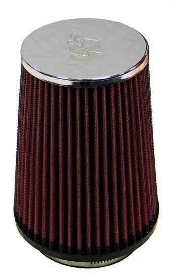 K&N Universal Chrome Filter - 2-7/8"FLG, 4-1/2"B, 3-1/2"T, 5-7/8 - Klik om te sluiten