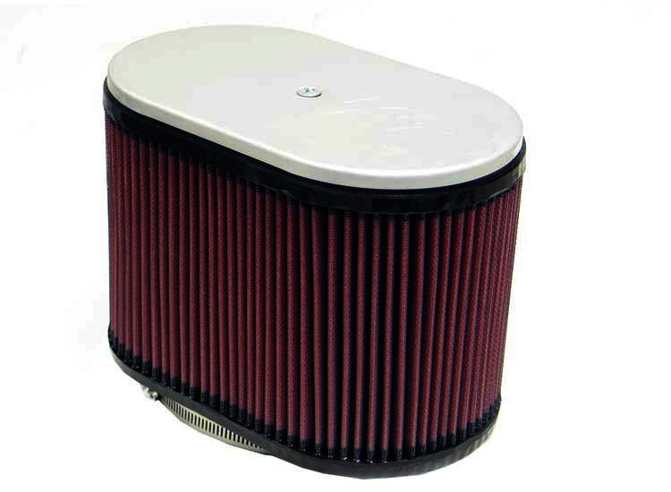 K&N Universal Air Filter - HLBRN 2-3/4" DUAL, 9" X 5-1/2", 6-1/4 - Klik om te sluiten