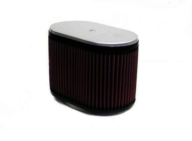 K&N Universal Air Filter - HLBRN F, 3" DUAL, 9" X 5-1/2", 6-1/4" - Klik om te sluiten