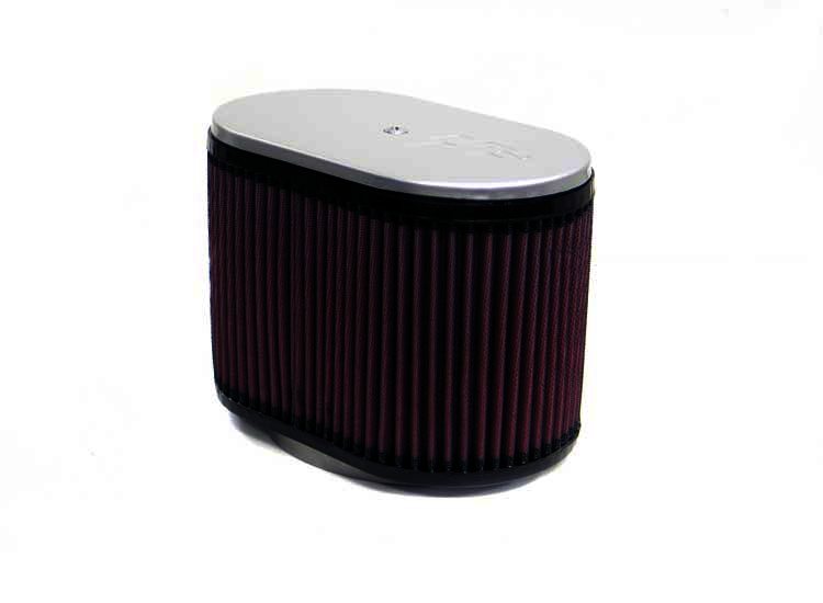 K&N Universal Air Filter - HLBRN 3-1/8" DUAL, 9" X 5-1/2", 6-1/4 - Klik om te sluiten