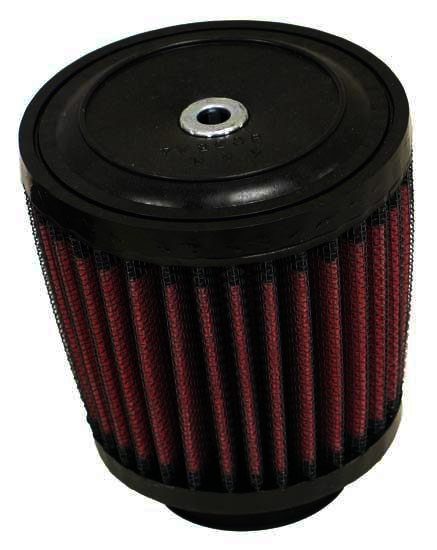 K&N Universal Rubber Filter - 1"FLG, 3-1/2"T, 2-7/8"B, 3-1/2"H - Klik om te sluiten