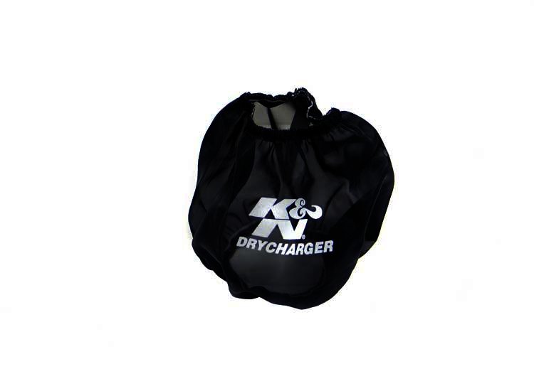 K&N Air Filter Wrap - DRYCHARGER WRAP; RF-1001, BLACK - Klik om te sluiten