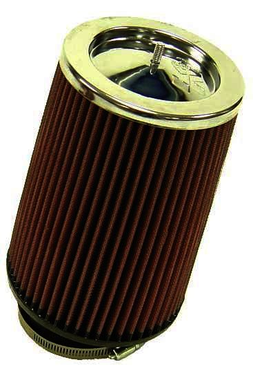 K&N Universal Air Filter - 3-1/2" 10DEG FLG, 5-3/4"B, 8" LONG - Klik om te sluiten