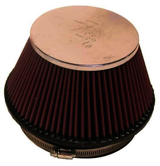 K&N Universal Air Filter - 6"FLG, 7-1/2"B, 5"CR-T, 4"H - Klik om te sluiten