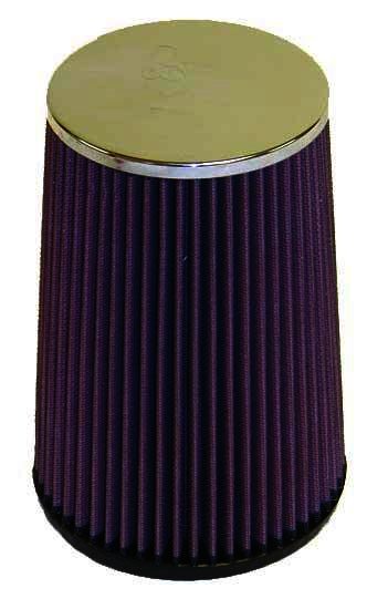 K&N Universal Air Filter - 3-1/4"FLG, 5-1/2"OD-B, 4-1/2"OD-T, 8" - Klik om te sluiten