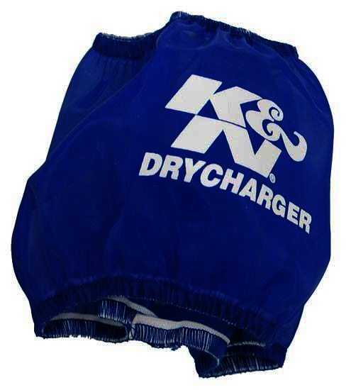 K&N Air Filter Wrap - DRYCHARGER WRAP; RF-1028, BLUE - Klik om te sluiten