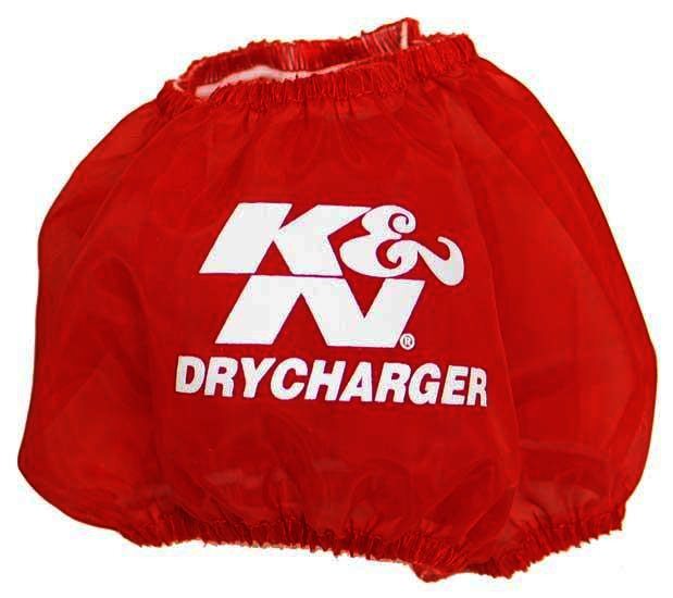 K&N Air Filter Wrap - DRYCHARGER WRAP; RF-1028, RED - Klik om te sluiten