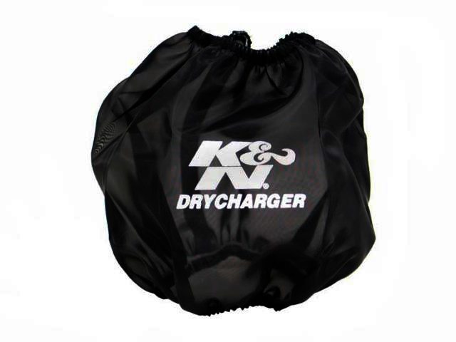 K&N Air Filter Wrap - DRYCHARGER WRAP, BLACK, CUSTOM - Klik om te sluiten