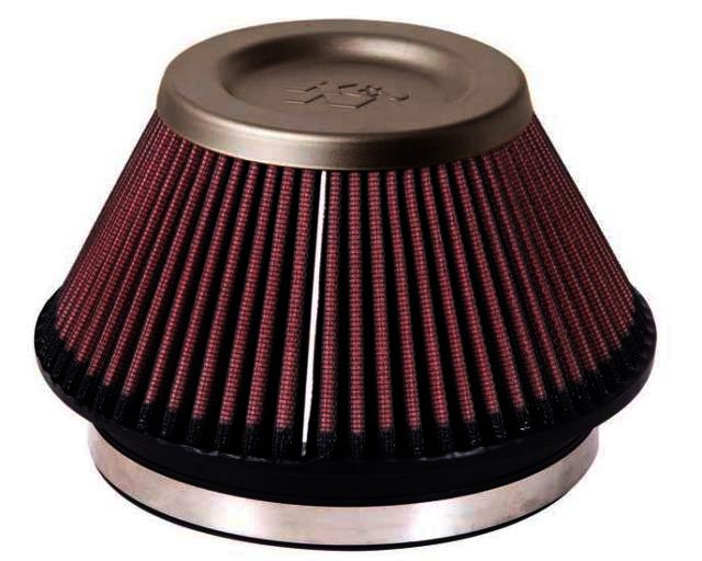 K&N Universal Air Filter - Titanium Top - 6"FLG, 7-1/2"B, 4-1/2" - Klik om te sluiten