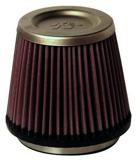 K&N Universal Air Filter - Titanium Top - 4-1/2"FLG, 5-7/8"B, 4- - Klik om te sluiten