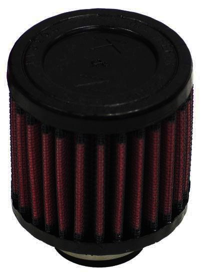 K&N Universal Rubber Filter - 1-1/4"FLG, 3"OD, 3"H - Klik om te sluiten