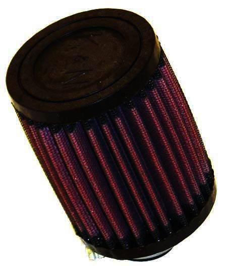 K&N Universal Rubber Filter - 1-1/4"20DEG FLG, 3"OD, 4"H - Klik om te sluiten