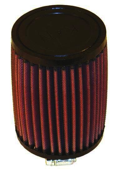 K&N Universal Rubber Filter - 2-1/16"FLG, 3-1/2"OD, 5"H - Klik om te sluiten