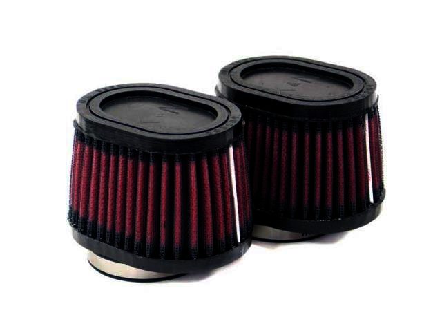 K&N Universal Rubber Filter - 2-1/8"FLG 3 X 4 TPR/OVL (2 PER BOX - Klik om te sluiten