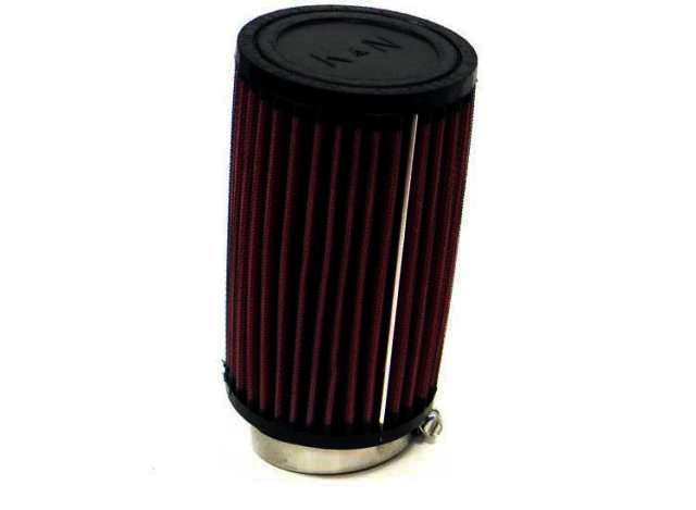 K&N Universal Rubber Filter - 2-1/4"10 DEG FLG, 3-1/2"OD, 6"H - Klik om te sluiten