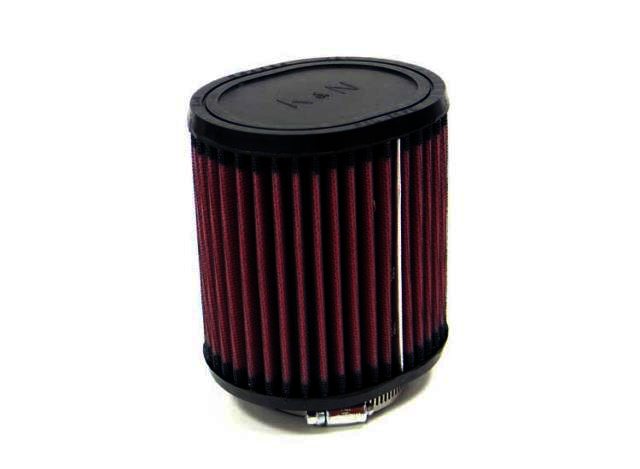 K&N Universal Rubber Filter - 2-7/16"FLG, 4-1/2" X 3-3/4", 5"H, - Klik om te sluiten