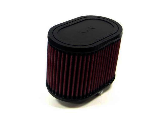 K&N Universal Rubber Filter - 2-1/4"10 DEG FLG, 6-1/4" X 4", 4-1 - Klik om te sluiten