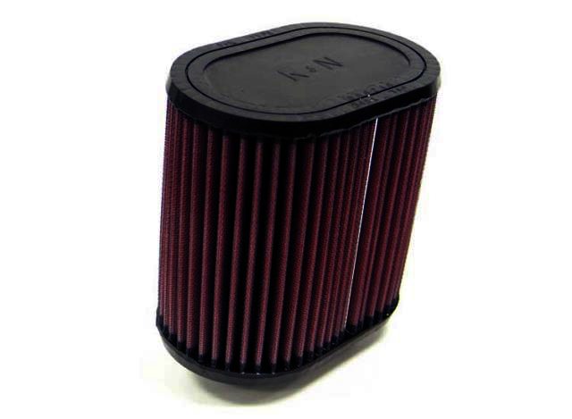 K&N Universal Rubber Filter - 2-1/4"10 DEG FLG, 6-1/4" X 4", 6"H - Klik om te sluiten