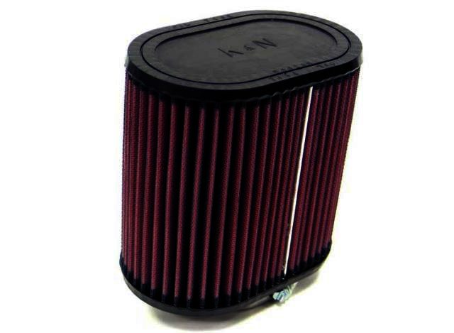 K&N Universal Rubber Filter - 2-7/16"10 DEG FLG, 6-1/4" X 4", 6" - Klik om te sluiten