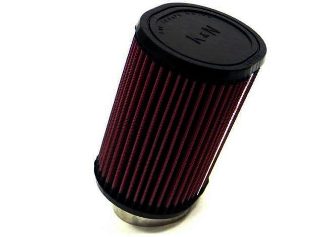 K&N Universal Rubber Filter - 2-7/16"20 DEG FLG, 4-1/2" X 3-3/4" - Klik om te sluiten