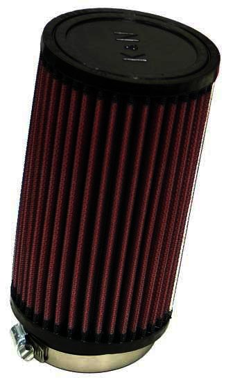 K&N Universal Rubber Filter - 2-3/4"10 DEG FLG, 4"OD, 7"H - Klik om te sluiten